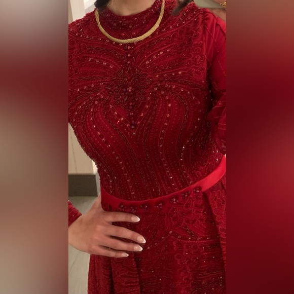 Red Evening Gown - Picture 2 of 4